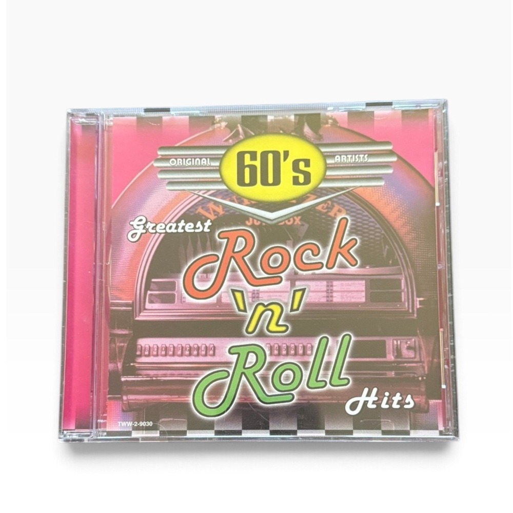 60's Greatest Rock 'n' Roll Hits CD Original Artists Madacy TWW-2-9030 Disc 1